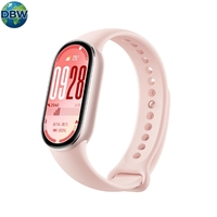 Montre connectée sportive pour Mi Band 10, surveillance de l'oxygène sanguin, du sommeil et de la fréquence cardiaque, style couple, longue autonomie, version chinoise