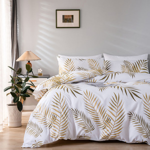 Venta Directa <span class=keywords><strong>de</strong></span> Fábrica, Superventas, Juego <span class=keywords><strong>de</strong></span> <span class=keywords><strong>Funda</strong></span> Nórdica <span class=keywords><strong>de</strong></span> Poliéster/Microfibra Tejida, Simple y Moderna, Personalizable, <span class=keywords><strong>para</strong></span> Todas las Estaciones, 200 Hilos - Product Image 4