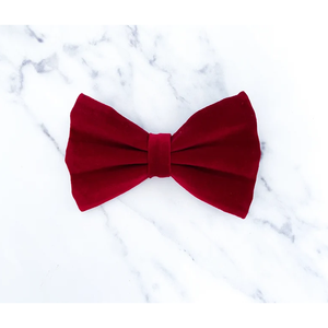 Accessoires pour animaux de compagnie : Nœuds <span class=keywords><strong>papillon</strong></span> pour chiens et chats, en velours imprimé ou uni, détachables et mobiles, pour Noël et mariages - Product Image 3