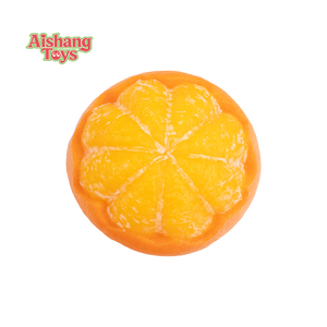 Divertido Juguete de Simulación de Fruta Naranja, de Silicona de Grado Alimenticio, Suave y Elástico, para Aliviar la Ansiedad, Venta al por Mayor, Personalizable, para Niños de 5 a 7 Años - Product Image 3