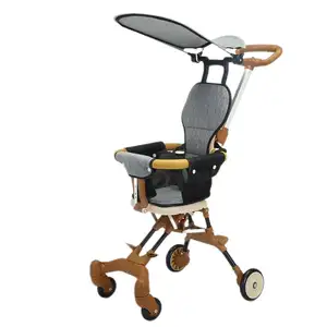 2023 Hot Sell Großhandel Kinderwagen Faltbare Kinderwagen Kinderwagen Kinderwagen mit Wagen