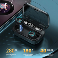 Écouteurs sans Fil IPX7 Étanche Eraysun, Bandeau, Oreillettes TWS Gaming avec Micro, Suppression du Bruit, Hi-Fi, Modèle Boat M10