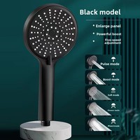 Ensemble de pommeau de douche pluie chauffe-eau unique pour salle de bain à domicile pressurisé pour appartement ou hôtel pour cuisine, salle de sport et toilettes
