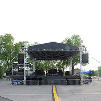 Plateforme de scène à assemblage rapide pour système de toit de treillis de concert en plein air, pour éclairage, treillis d'événement, treillis en aluminium à assemblage rapide