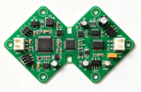 Service de fabrication de circuits imprimés pour lampes automobiles, circuits imprimés HDI avec assemblage SMT, carte de circuit de commande de phares de voiture RoHS