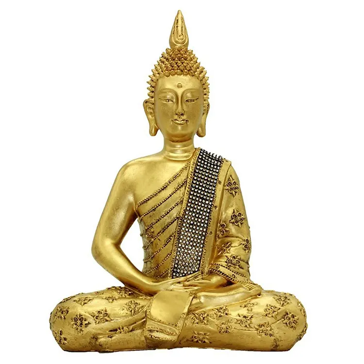 Bán Buôn Nhựa Trang Trí Nội Thất Thủ Công Mỹ Nghệ Vàng Thái Phật Tượng Đồng Thau