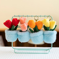 Porte-clés en peluche personnalisé par le fabricant, jouets en peluche de plantes succulentes, coussin en peluche de plante, idéal pour la décoration de la chambre et du bureau