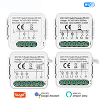 Módulo Interruptor Inteligente WiFi RF Tuya de 1/2/3/4 Canales con Control Remoto y Temporizador, ¡Gran Venta!