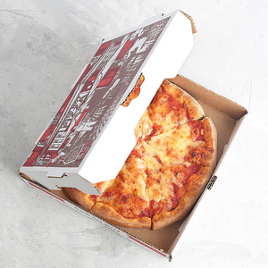 Bán buôn tùy chỉnh in 6 7 8 9 10 12 14 16 18 inch giấy bao bì Maker sóng hộp bánh <span class=keywords><strong>pizza</strong></span> với logo - Product Image 5