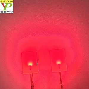 Trung Quốc Nhà cung cấp 234/255/257 <span class=keywords><strong>LED</strong></span> Diode 557 vuông màu đỏ màu xanh lá cây màu xanh màu vàng trắng cam (Hổ phách) với màu sắc Milky khuếch tán ống kính màu - Product Image 5
