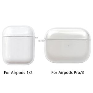 Transparente caso de auricular para los Airpods la generación de 3 <span class=keywords><strong>2021</strong></span> casos duro PC claro auriculares para los Airpods <span class=keywords><strong>Pro</strong></span> 3 2 1 carga de bolsas - Product Image 4