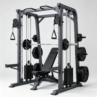 Zoshine Fitness Factory Supply Multi Functional Trainer Cable Crossover Machine for Home Studio Strength Exercise smith machine