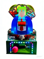 Machine de jeu de kick-boxing à monnayeur pour adultes, pour intérieur, avec fonction de gros coup de pied, jeu d'arcade de football et soccer