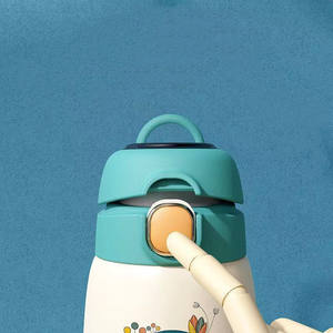 Nouveau produit 2022, bouteille d'eau en acier inoxydable 304, affichage intelligent de la température, mini, portable, pour étudiants, filles, garçons, adultes, <span class=keywords><strong>thermos</strong></span> - Product Image 5