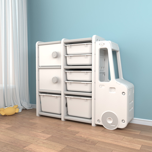 Nouvelle armoire multifonctionnelle pour enfants en carton, étagère, conteneur pour jouets d'enfants, <span class=keywords><strong>rangement</strong></span> pour jouets de bébé - Product Image 4