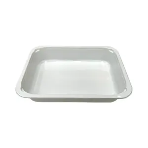 White Tray Cpet Readi Tray Meal to pack the Fresh Vegetable Fruit punnets For Display In Supermarket CPET food tray