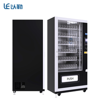 Distributeur automatique intelligent de boissons et de collations pour écoles, écran tactile, paiement par espèces, cartes et jetons, modèle LE205B, best-seller 2023