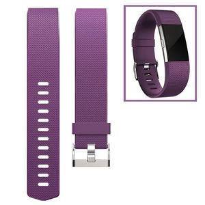 Bracelets de remplacement en acier inoxydable avec boucle à ardillon pour <span class=keywords><strong>Fitbit</strong></span> <span class=keywords><strong>Charge</strong></span> 2 <span class=keywords><strong>HR</strong></span>, design classique, noir/gris – Grandes et petites tailles - Product Image 4