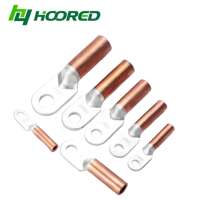Cosses de câble bimétalliques cuivre-aluminium DTL, borne de transition standard AWG pour connexion à sertir de câble de distribution d'énergie