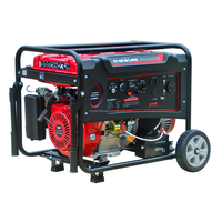 Générateur à essence Stanford 5KW, moteur 420CC, système de démarrage par lanceur, AVR ATS en option, portable, AC 50Hz pour la sauvegarde d'urgence