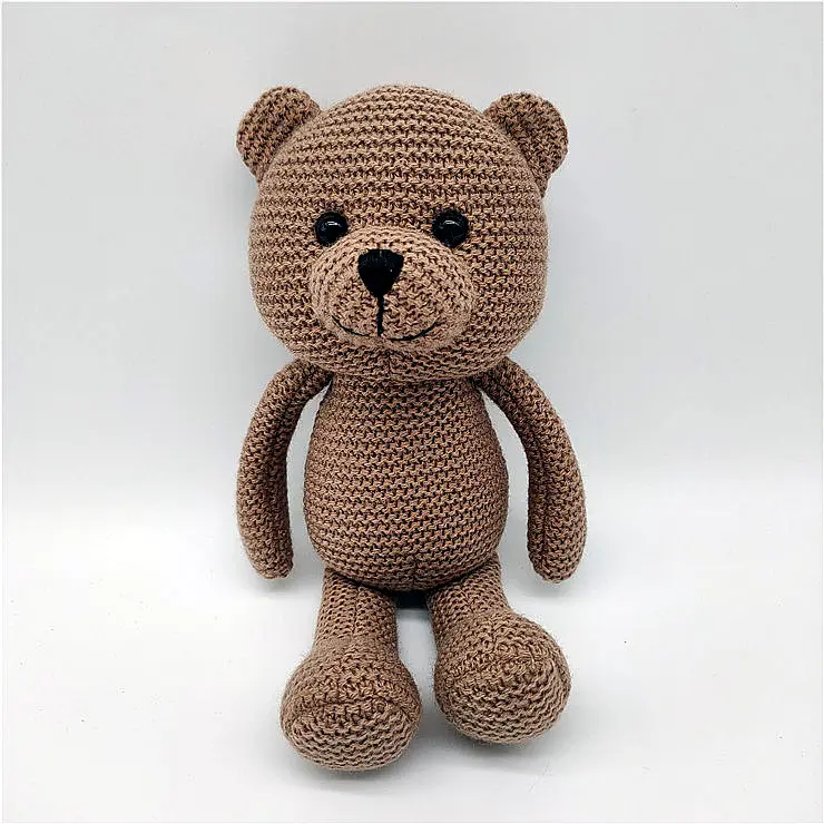 Amigurumi ตุ๊กตาถักโครเชต์ของเล่นตุ๊กตายัดนุ่นแฮนด์เมดสำหรับเด็ก