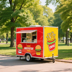 2025 Coffee Pizza Burger China Trailer Food Truck with Full <b>Kitchen</b> - Product Image 2