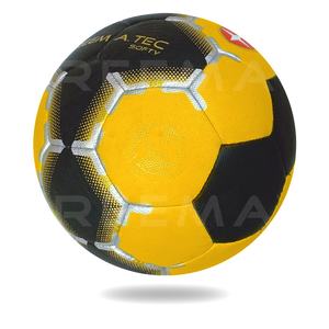 Bola de mano de PU suave con estampado personalizado, alta calidad, fabricantes de paquistaníes, tecnología Reema - Product Image 3