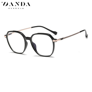 Monture de lunettes Danda TJ805, monture rectangulaire complète, anti-lumière bleue, lunettes ultralégères TR90 pour femmes - Product Image 1