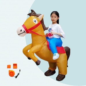 <strong>Riding</strong> Horse <strong>Inflatable</strong> <strong>Costume</strong> Halloween Show <strong>Costume</strong> Funny Animal Ride Walking Jazz Horse <strong>Inflatable</strong> <strong>Costume</strong> - Product Image 2