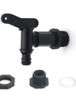 Raccord de robinet pour réservoir IBC, connecteur femelle 3/4 pouce, adaptateur de tuyau d'arrosage, surface lisse pour baril d'eau, seau