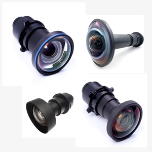 Có thể điều chỉnh cơ giới hình cầu siêu dài ống kính zoom cho máy chiếu tùy chỉnh OEM hỗ trợ - Product Image 1