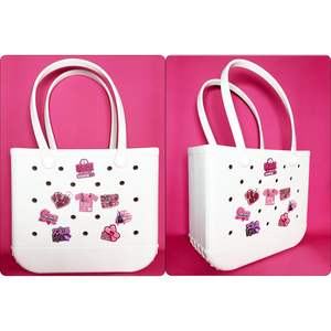 Bling <b>Bag</b> Charms for Bogg <b>Bag</b> Cute Acrylic <b>Nurse</b> Life Charms for Bogg Accessories Compatible with Simply Southern Beach Tote - Product Image 2