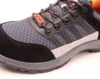 Chaussures de sécurité modernes imperméables à embout d'acier unisexe, anti-perforation, respirantes avec doublure en maille, baskets de travail de protection pour la construction