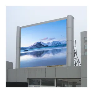 Cold resistant Video Animation Outdoor Exhibition Wall Advertising LED Sign Control by PC Wifi