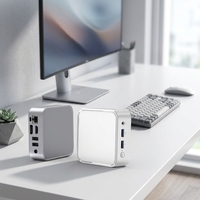 Mini PC Zkmagic ZKC0B Intel N150 8GB 16GB DDR4 M.2 SSD Windows 11 4K HD Pantalla Dual Microcomputadora de Escritorio para Oficina y Hogar