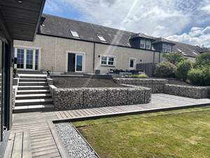 ตะกร้าตาข่ายกาเบียน 4 มม. ตะกร้าตาข่ายกาเบียน 2 ม. x 0.5 ม. x 0.5 ม. ตาข่ายเชื่อมแบบเฮลิคอยล์รูสี่เหลี่ยมสำหรับงานสถาปัตยกรรมกาเบียน - Product Image 4