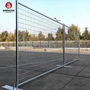 Nhiệm vụ nặng nề mạ kẽm hàn dây ngoài trời di động ca tổ chức sự kiện kim loại <span class=keywords><strong>6x10</strong></span> Canada tạm thời hàng rào Bảng điều chỉnh cho công trường xây dựng - Product Image 5