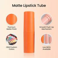 Vente en gros de tubes à blush vides ronds de 8 g, tubes à baume à lèvres vides, emballages cosmétiques rechargeables avec logo personnalisé