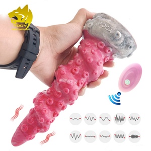 YOCY Masajeador Espiral de Silicona con Forma de Pulpo, Vibrador con Control Remoto, Dildo, Tapón Anal, Juguetes Sexuales para Hombres y Mujeres - Product Image 1