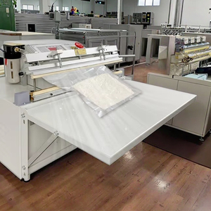 Mesin kemasan vakum Desktop elektrik untuk makanan laut & makanan segar penyegel kantung otomatis untuk penggunaan komersial - Product Image 1