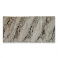 Vente Flash : Carreaux de Sol en Porcelaine Effet Marbre Luxe Moderne 60x120cm (600x1200mm) Antidérapants pour Salon, Cuisine, Salle de Bain, Centre Commercial, Hôtel