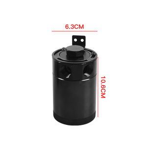 Réservoir d'aération d'huile pour modification automobile avec filtre à air tête de champignon 6,3 cm x 10,6 cm pour mise à niveau et rétrofit - Product Image 1