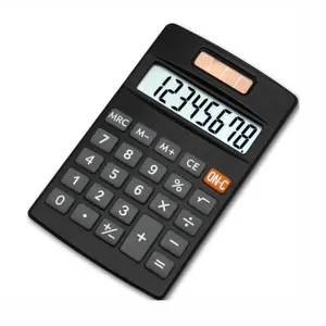 Pocket Gift Calculator Dual Power Bureau Rekenmachine