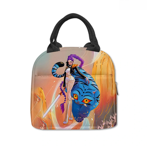 Lonchera Portátil Demon Hunter de Tela Oxford con Dibujos Animados 3D para Niños, Bolsa Térmica para Estudiantes, Regalo Novedoso para el Regreso a Clases - Product Image 2