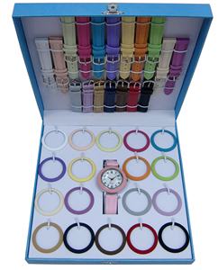 Promozione di Fabbrica: Set di Orologi da Donna con Cinturino in Pelle Intercambiabile a Buon Prezzo, Orologio da Donna con Cinturino in <span class=keywords><strong>Silicone</strong></span> Intercambiabile - Product Image 3