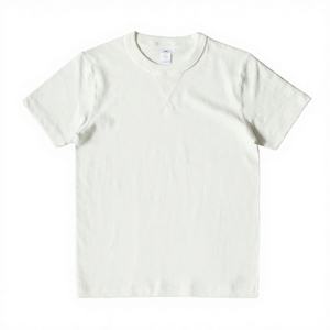 T-shirt décontracté pour homme, style japonais, en jersey de coton épais, col rond, manches courtes, coupe ample, anti-boulochage, idéal pour l'été - Product Image 4