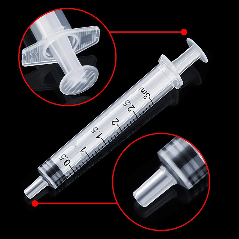 Medical Disposable Plastic 1ml 3ml 5ml 10ml 20ml 50ml Syringe With Needle For Hospital Use
