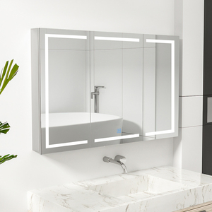 Interruptor de sensor de atenuación de aluminio, impermeable, montado en la pared, <span class=keywords><strong>color</strong></span> azul del diente, cambio de temperatura, armario de espejo LED de baño - Product Image 2