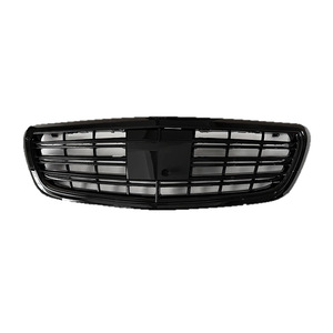 Parrilla Delantera Estilo AMG para Mercedes-Benz Clase S W222 2014-2020, Pieza de Repuesto de ABS - Product Image 5
