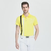 Venta Directa de Fábrica al por Mayor, Camiseta Polo Clásica de Manga Corta para Hombre, Color Sólido, Cuello y Puños Acanalados, Elegante para Verano